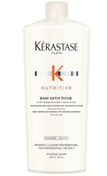 Kerastase Nutritive Bain Satin Riche Yoğun Nemlendirici Şampuan 1000 Ml