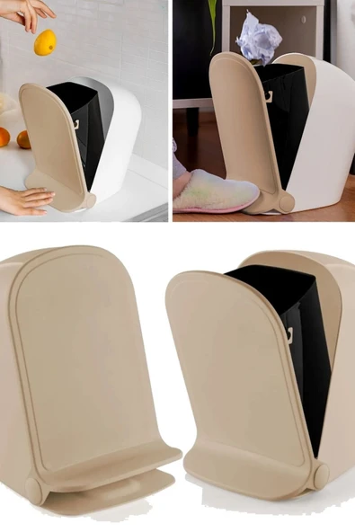 Utelips 30 Cm Salonda Banyoda Heryerde Kullanılabilir Wc Ofis & Ev Için Ayak Basmalı El Değmeden Çalışan - Resim 5