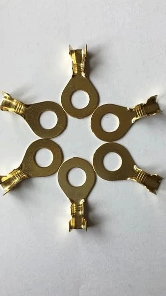 Kablo Ucu Pabuç Terminal Başlık M6 10 adet ürün görseli