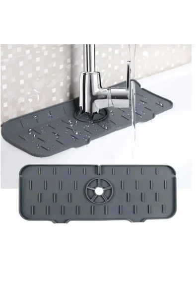 Eli-Ka Home Premium Kalite Evye Mutfak Lavabo Bataryası Musluk Altı Su Emici Matı Su Sızdırmaz Önleyici Mat - Resim 3