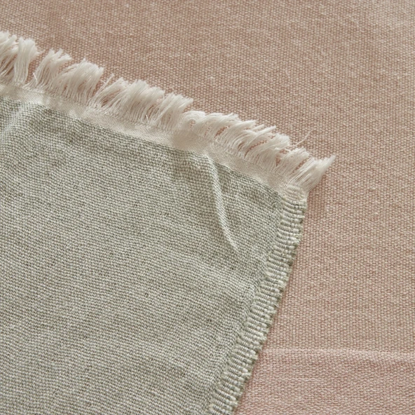 Karaca Home Cube %100 Pamuk Çift Kişilik Müslin Pike Pembe - Resim 5