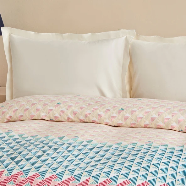 Karaca Home Dace %100 Pamuk Çift Kişilik Tek Pike Multicolor PP - Resim 4
