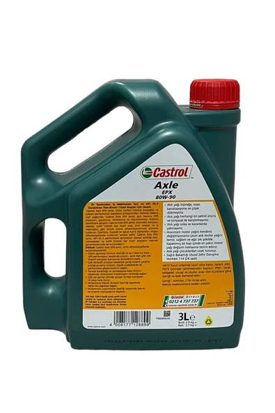 Axle EPX 80W-90 Diferansiyel Yağı 3 Litre - 3