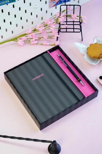 V.JOURNALS DEFTER A5 CIZ.KALEM HEDIYELI 125-2159 ürün görseli 1