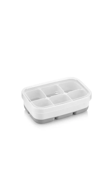 Online Kapında Lüks 3 LÜ Yapışmaz Kapaklı Mini Buzluk 6 Bölmeli Ice Box 11,3x7,5x3,7cm (RENKLİ) ürün görseli 1