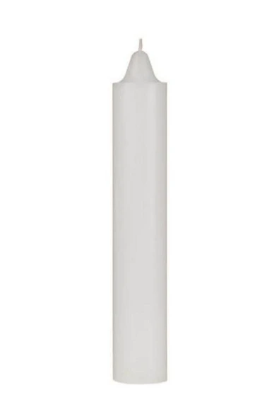 hilal mum Beyaz Mum Bakkal Mumu Dilek Mumu 20 Li (10CM) - 2