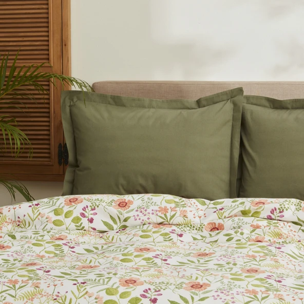 Karaca Home Ellie Yeşil Çift Kişilik Pike - Resim 4