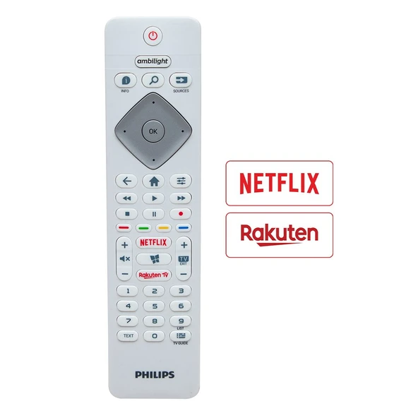 Philips Ambilight Beyaz Lcd Led Tv Kumanda ürün görseli 1