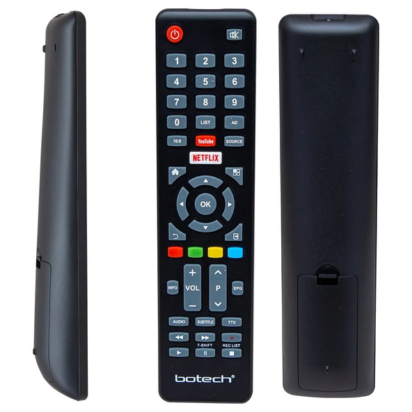 Botech Netflix-Youtube Tuşlu Lcd Led Tv Kumanda ürün görseli
