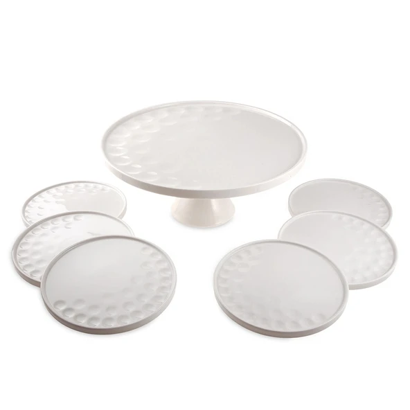 Jumbo Golf Line 6 Kişilik 7 Parça Pasta Takımı ürün görseli 1