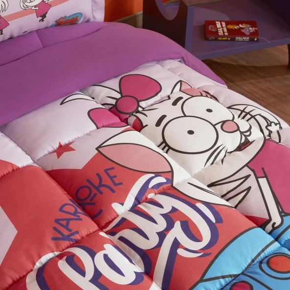 Karaca Home X Kral Şakir Canan Karaoke Party Tek Kişilik Comfort Set/Uyku Seti - 5