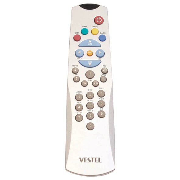 Weko Vestel 3001-5001 Uydu Alıcı Kumandası ürün görseli 1