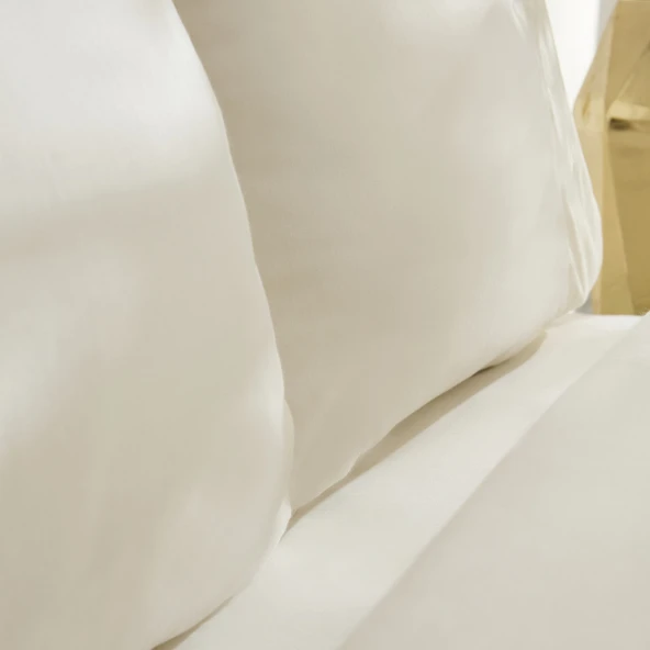 Karaca Home Glory Çift Kişilik %100 Pamuk 7 Parça Düet Set Ekru - 5