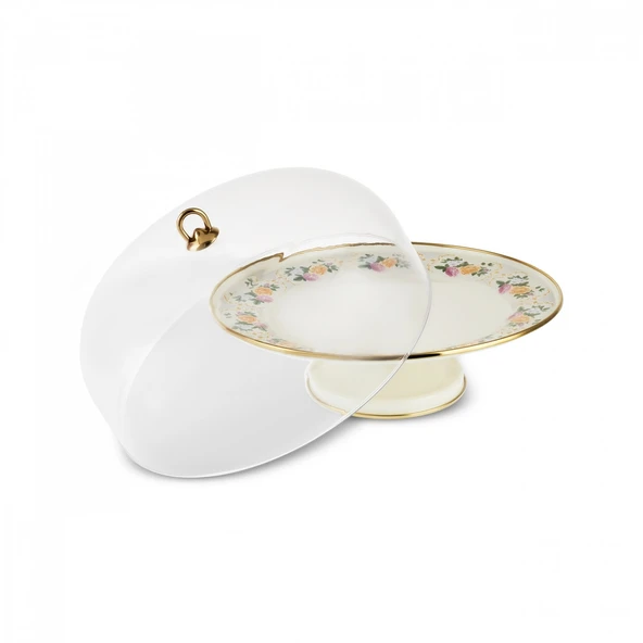 Karaca Viyan Emaye Kek Fanusu 31 cm ürün görseli 1