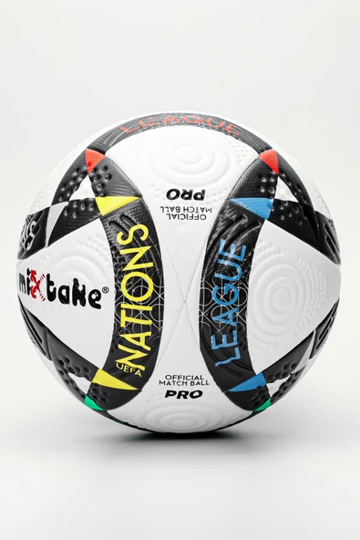 PRO-Series PU Laminated Futbol Topu Yapıştırma Nations İç-Dış Mekan Beton Halı Saha Futbol Topu 509 - Resim 4