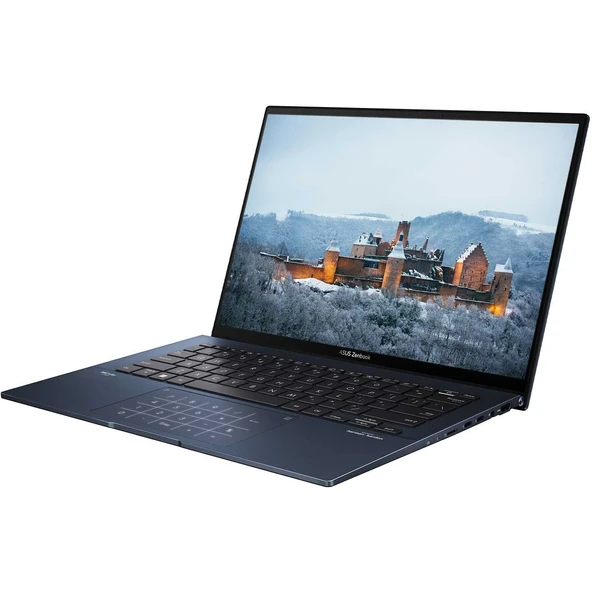 Asus Zenbook 14 I5-1240P 8gb 512GB SSD 14" WIN11 Home Taşınabilir Bilgisayar UX3402ZA-KP632W - Resim 3
