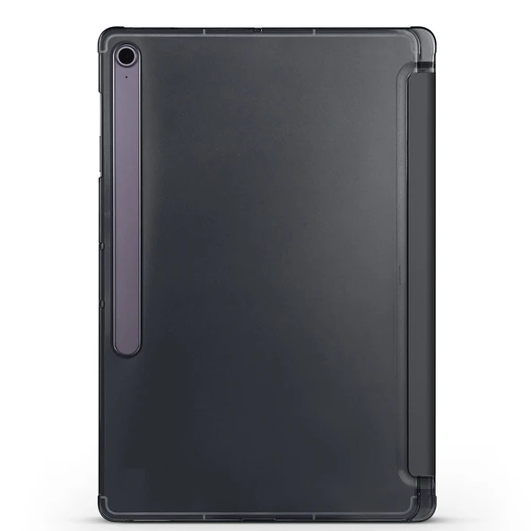 Galaxy Tab S10 FE Plus Zore Smart Cover Kalem Bölmeli Standlı 1-1 Kılıf - 8