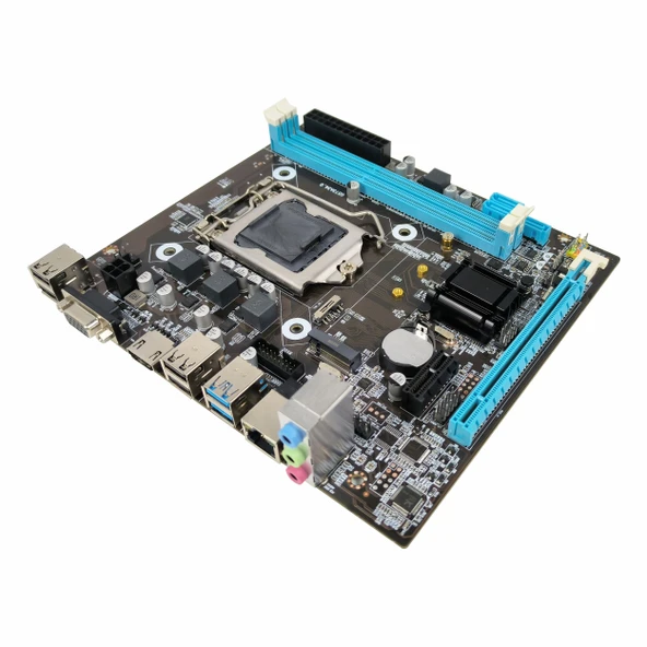 Axle AX-MBAIH81 DDR3 (1600MHz)OC VGA/HDMI PCIe 2.0 1150P mATX Anakart - Resim 3