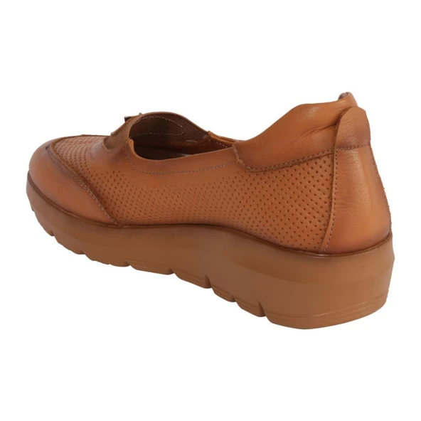 MAMMAMİA D25YA-7450 DOLGU TABAN GÜNLÜK KADIN DERİ AYAKKABI - Resim 4