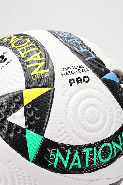 PRO-Series PU Laminated Futbol Topu Yapıştırma Nations İç-Dış Mekan Beton Halı Saha Futbol Topu 509 - Resim 7