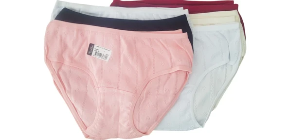 Tutku 0855 Kız Çocuk Young Bato-Slip-Külot - 12'li Kombin - 1