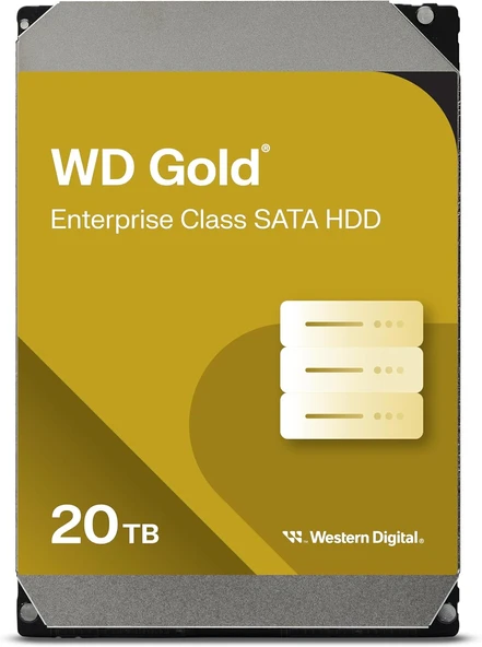 WD 20TB WD GOLD ENTERPRISE 7200R SATA3 512M WD203KRYZ
