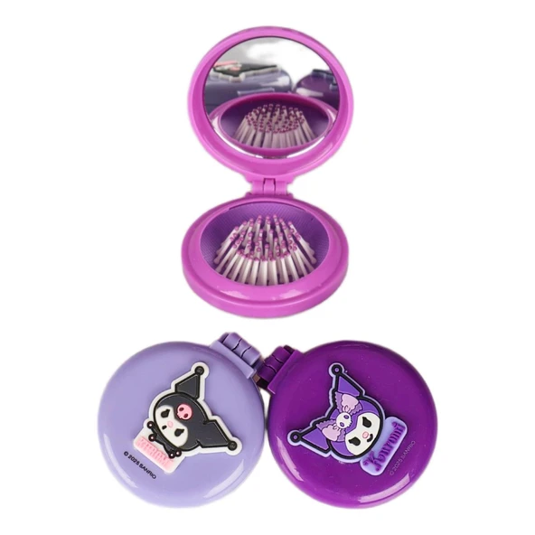 Kuromi Aynalı Saç Fırçası (612597) 1 Adet - Resim 2