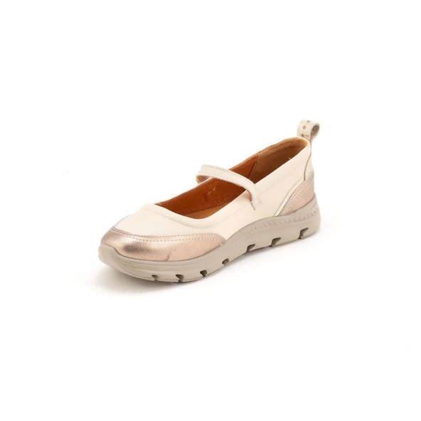 MAMMAMİA D25YA-750 HAFİF ORTOPEDİK DERİ KADIN AYAKKABI - Resim 5