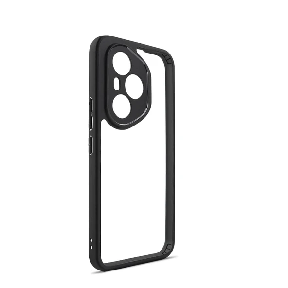 Honor 400 Pro Kılıf Kamera Korumalı Şeffaf Arka Yüzey Zore New Roll Kapak - 4