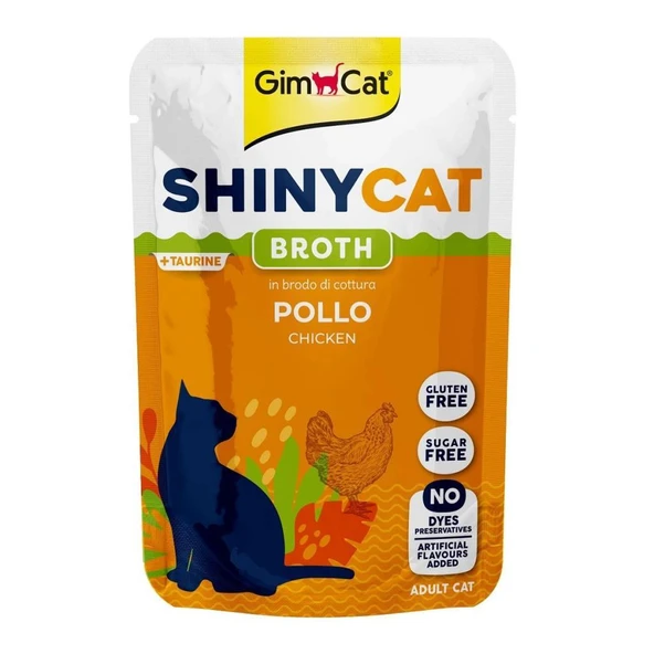 Gimcat Shinycat Chicken Tavuklu Pouch Mama 70 gr ürün görseli 1
