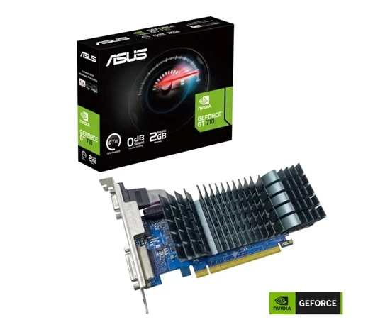 Asus Gt710-SL-2GD5-BRK-Evo 64Bit Dvı/Hdmı/Vga 2Gb Ekran Kartı