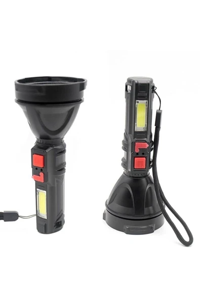 El Feneri Kaliteli fener GS-830 Şarjlı El Feneri - 3