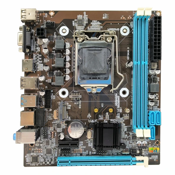 Axle AX-MBAIH81 DDR3 (1600MHz)OC VGA/HDMI PCIe 2.0 1150P mATX Anakart - Resim 2