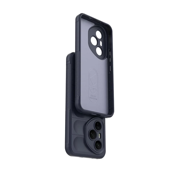 Honor 400 Pro Kılıf Esnek TPU Oyuklu Arka Yüzey Tasarımlı Zore Etnik Silikon Kapak - 7