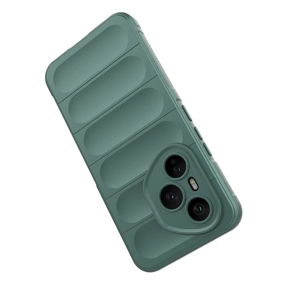 Honor 400 Pro Kılıf Esnek TPU Oyuklu Arka Yüzey Tasarımlı Zore Etnik Silikon Kapak - 5