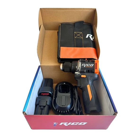 Rico 028-RE0017 Çift Akülü Şarjlı Matkap 16V - Resim 3