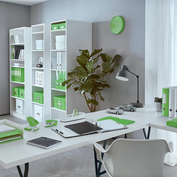 Leitz Active Wow A4 Plastik Kapaksız Sekreterlik Yeşil - 5