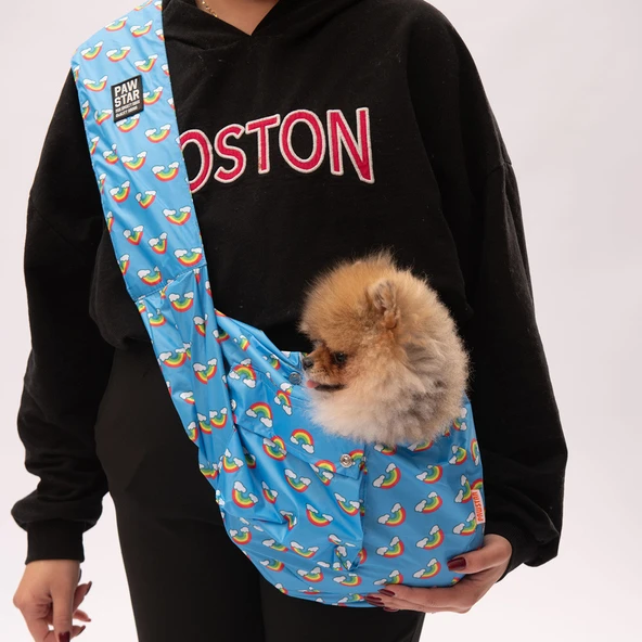Pawstar İrides Crossbody Küçük Irk Köpek Çapraz Taşıma Çantası - 3