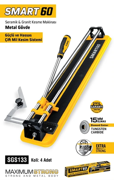 SGS PROFESYONEL SERAMİK-GRANİT KESME MAKİNASI SMART60 - 3