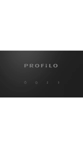 Profilo DVK6J361 Siyah Duvar Tipi Davlumbaz - 2