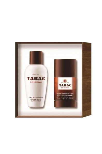 Tabac Original EDT 100 ml + Deodorant Stick 75 ml Erkek Parfüm Seti - Resim 3