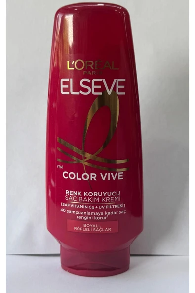 Elseve Saç Bakım Kremi 250 ML Color Vive Renk Koruyucu - 1