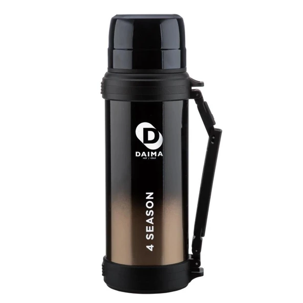 DAİMA 4 SEASONS TERMOS SİYAH 1800ML ürün görseli 1
