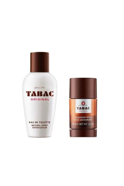 Tabac Original EDT 100 ml + Deodorant Stick 75 ml Erkek Parfüm Seti ürün görseli 1