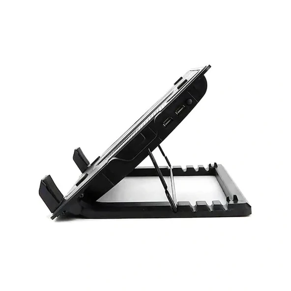 NB339 120MM TEK FANLI IŞIKLI NOTEBOOK SOĞUTUCU (9 İLE 17 NOTEBOOKLAR İLE UYUMLU) (5047) - Resim 3