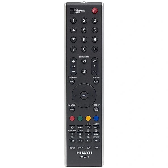 HUAYU KL TOSHIBA  RM-D759 LCD-LED-DVD UNIVERSAL TÜM MODELLER TV KUMANDA BLİSTERLİ (5047) - 1