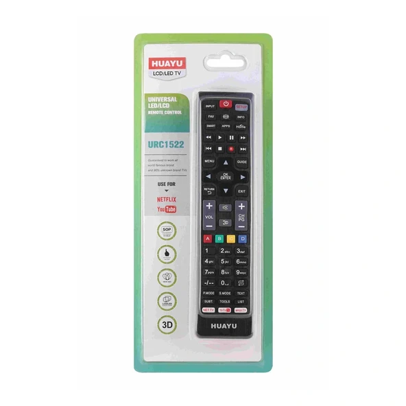 HUAYU KL URC1522 UNIVERSAL TÜM MARKALAR LCD LED TV KUMANDA (5047) - 2