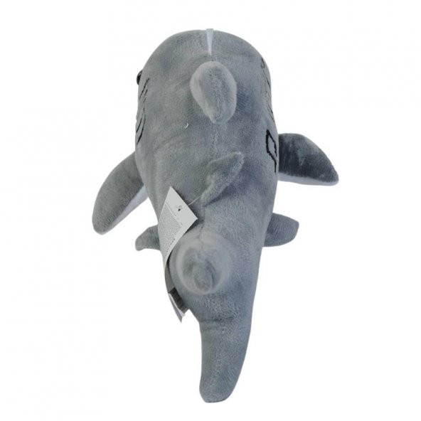 Müzikli Peluş Köpek Balığı Baby Sharky 30 Cm. - Gri - 3