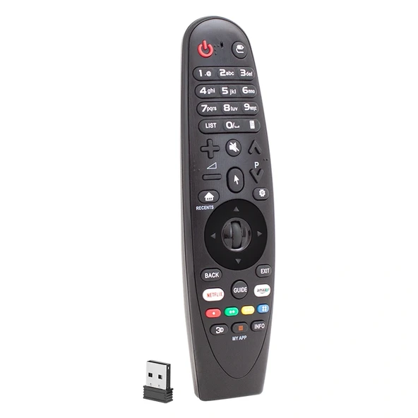 HUAYU RM-G3900 V2 LG SMART TV NETFLIX*AMAZON TUŞLU UNIVERSAL SİHİRLİ KUMANDA (5047) - 1