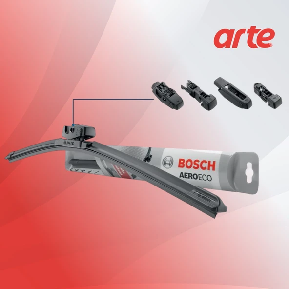 Rover 200 Serisi 1989-2000 Uyumlu Ön Ve Arka Silecek Takımı | Aeroeco Serisi| 3'lü Set | - Resim 2